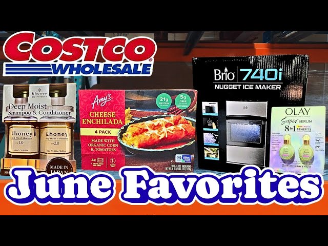COSTCO FAVORITE ITEMS & DEALS for JUNE 2026!✨️