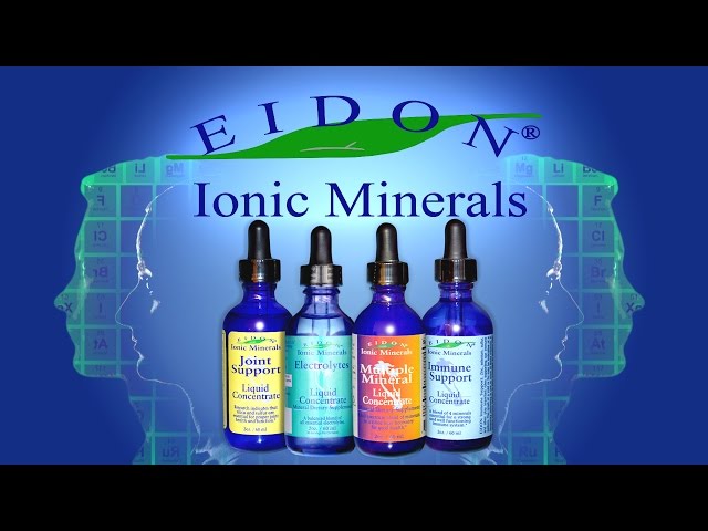Eidon Ionic Minerals - Multiple Mineral, Electrolytes, Immune & Joint Support