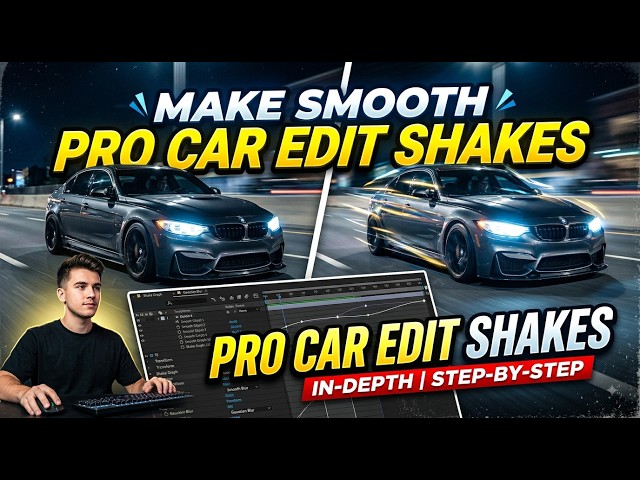 How To Make Ultra Smooth Pro Car Edit Shakes | CapCut PC (Step-by-Step)