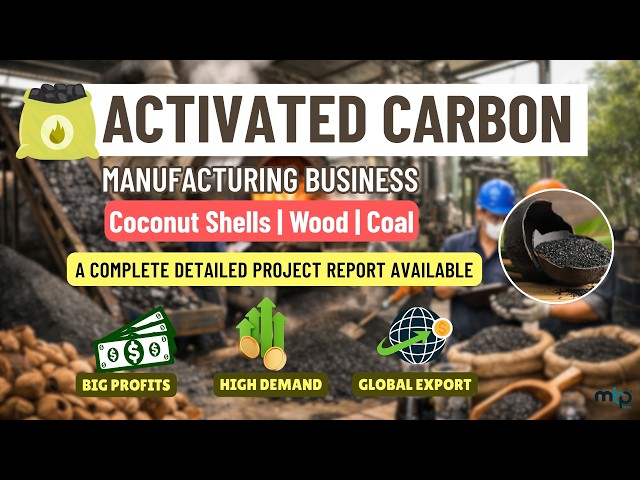 Activated Carbon Plant Setup | Machinery, Raw Material & ROI Explained - Project Report