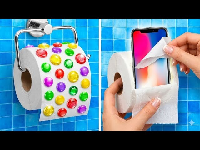 COOL BATHROOM GADGETS CHANGED MY LIFE! Crazy Must-Have Gadgets and Hacks by Rocketmons!