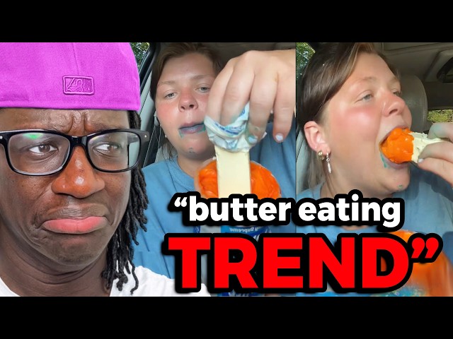 The Butter Eating TikTok Trend Is DISGUSTING… 