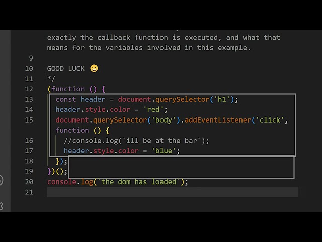 complete-javascript-course Chapter 10 - Video 146 Challenge #2
