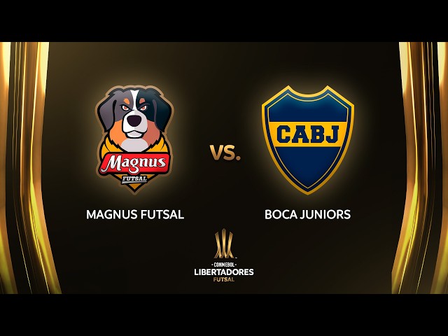 EN VIVO | MAGNUS FUTSAL vs BOCA JUNIORS | CONMEBOL LIBERTADORES FUTSAL 2026