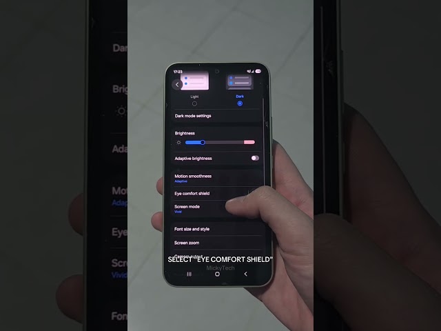 Comfort Shield on Samsung Galaxy📲🛡️ #samsung #tips #tutorial