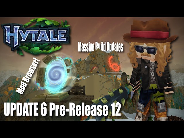 Everything New in Hytale Update 6 Pre Release 12