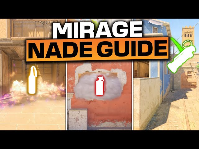 The ONLY CS2 MIRAGE NADES GUIDE You'll EVER NEED
