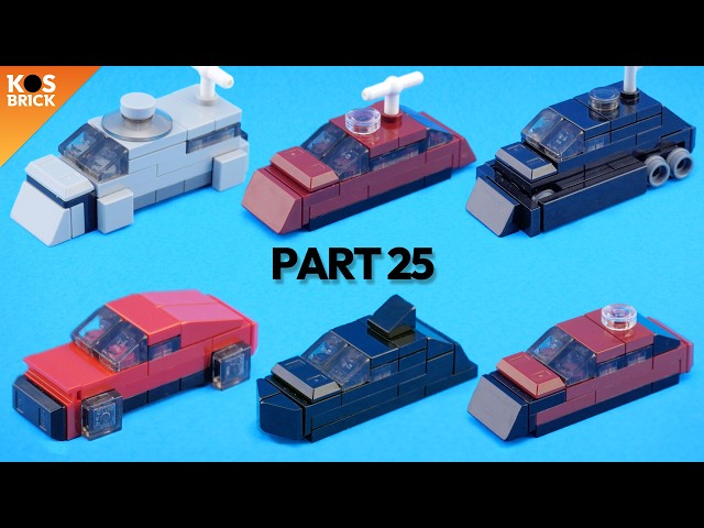 Lego Storm Chaser Mini Vehicles (Tutorial)