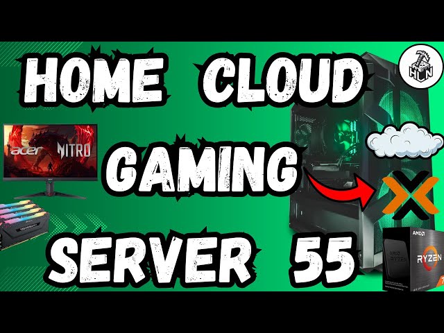 Home Cloud Gaming Server Edition #55  (Proxmox & MSI RTX 3050)