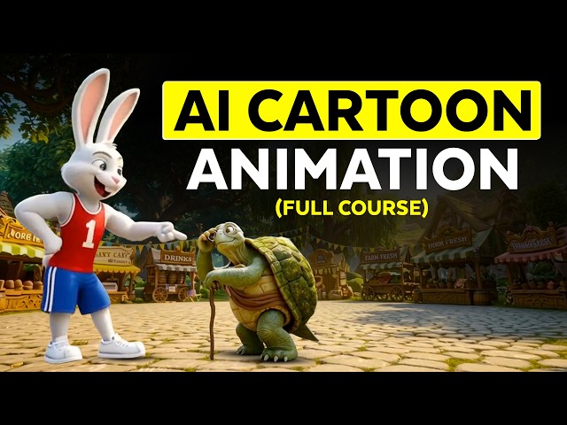 I Made a 3D Cartoon Video Using Only AI 🤯