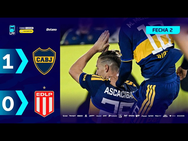 BOCA 1 - 0 ESTUDIANTES LP | Resumen del partido | #TorneoMercadoLibre Clausura 2026 🏆