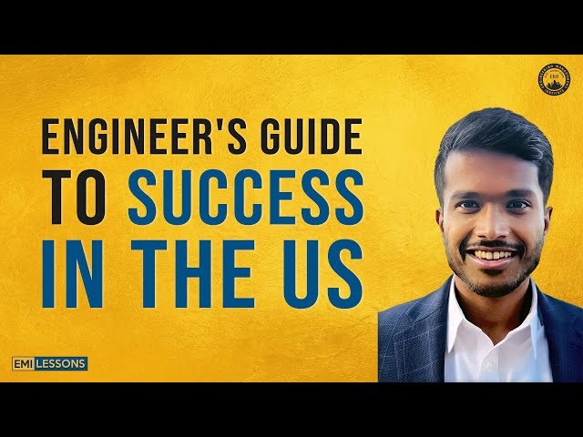 The SECRET to Success for Engineers in the US!