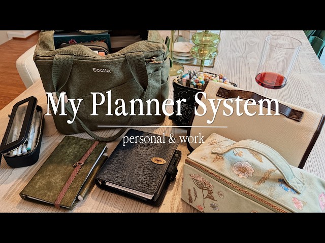 My current planner lineup & what I’m thinking of changing for 2027 🗓️ Techo Kaigi