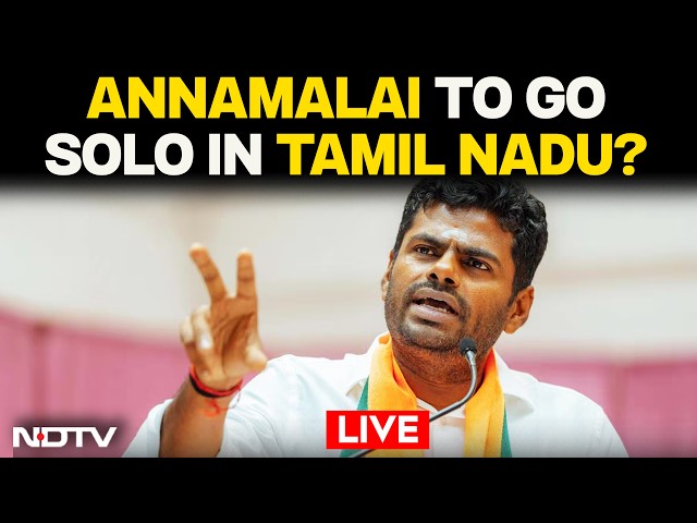 Annamalai News LIVE | Annamalai To Go Solo In Tamil Nadu? | Annamalai To Quit BJP Soon?