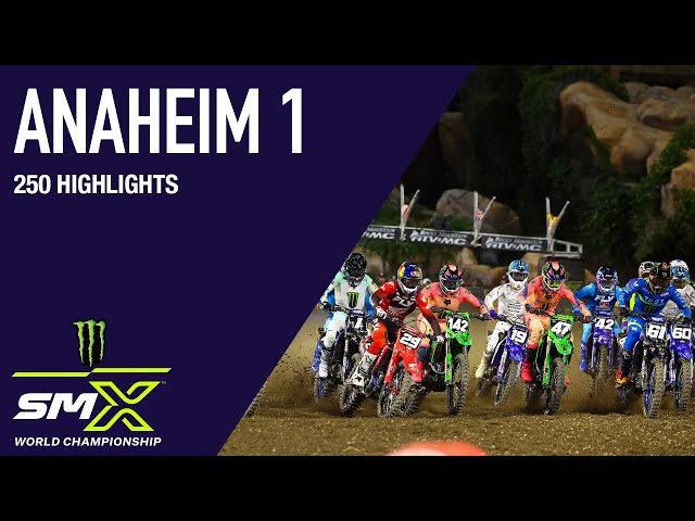 Supercross Round #1 250SX Highlights | Anaheim, CA Angel Stadium | January 10, 2026