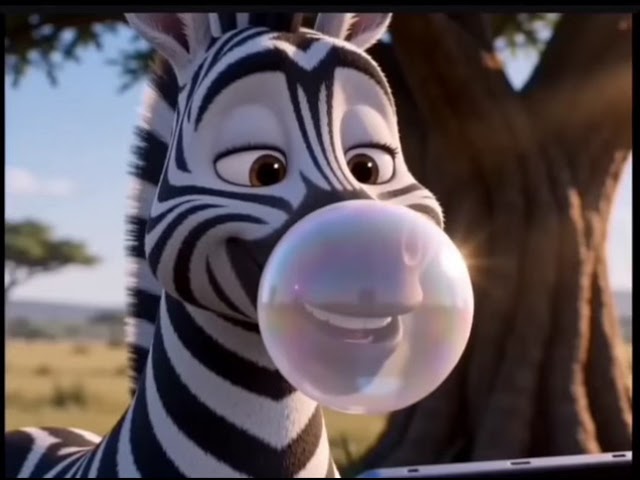 Zebra’s bubblegum.