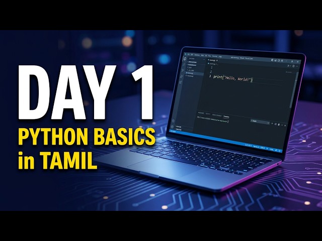 Python Beginners Series Day 1 | Getting Started with Python Basics
