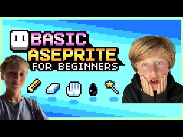 How to Make a 2D Game Sprite Tutorial for Beginners