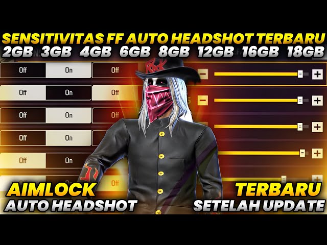 SENSITIVITAS FF AUTO HEADSHOT SETELAH UPDATE⚙️📲BONGKAR SETTINGAN SENSITIVITAS FF TANPA DPI TERBARU