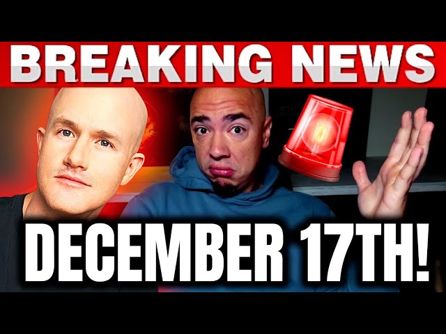 Coinbase Shocks Crypto World With December 17th Date!