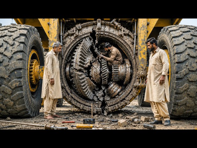 🔥 Caterpillar Front Differential Exploded Under Heavy Load – Complete $10,000 Rebuild