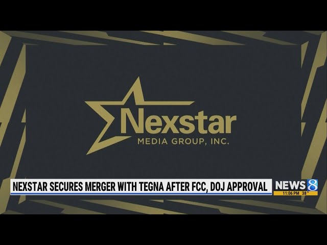 Nexstar concreta su fusión con TEGNA tras la aprobación de la FCC y el Departamento de Justicia.