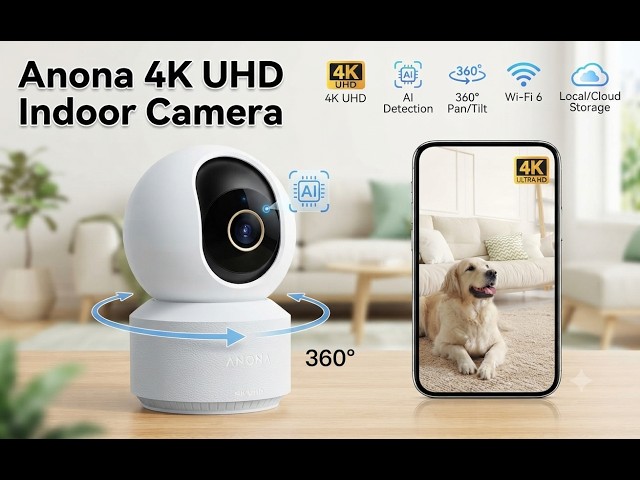 Anona 4K UHD Indoor Camera Review