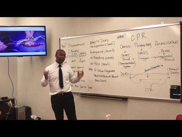 CPR class lecture