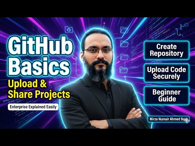 GitHub Kya Hai? Project Upload aur Link Share Karna | Complete Beginner Guide | Urdu | Hindi