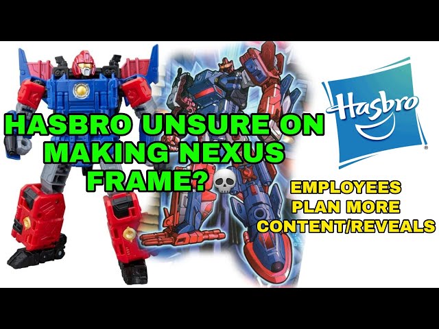 LOL! Hasbro Is UNSURE On Making Nexus Prime Frame?! Workers Talk Plans On MORE Reveals/Content!