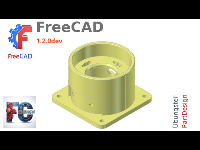 FreeCAD 1.2.0dev - Exercise section for beginners and those switching from other versions