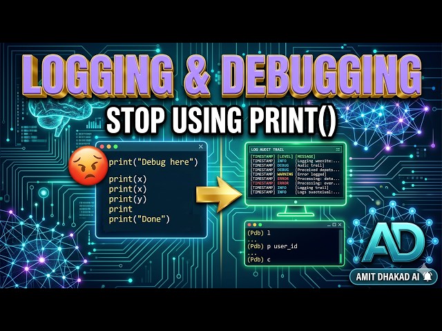 Master Python Logging & Debugging like a Pro