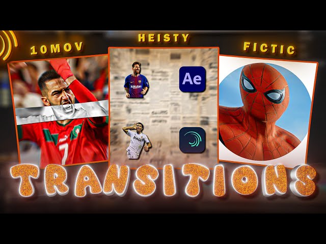 Premium TRANSITION 🔥 Pack for Alight Motion (+Preset)