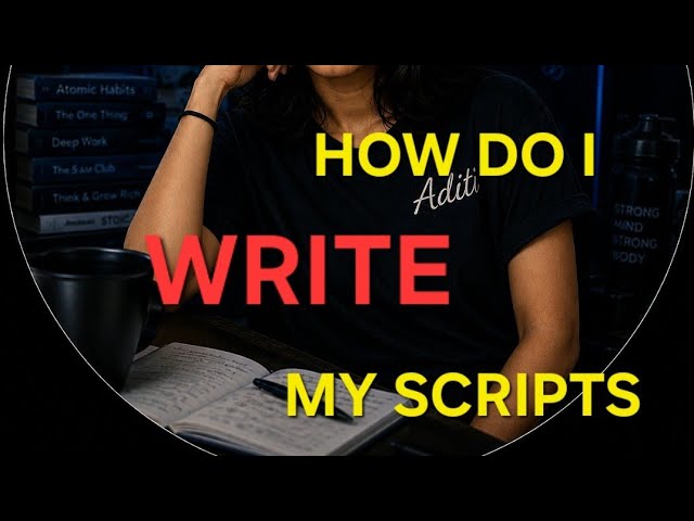 How do I write scripts ( my full process) 