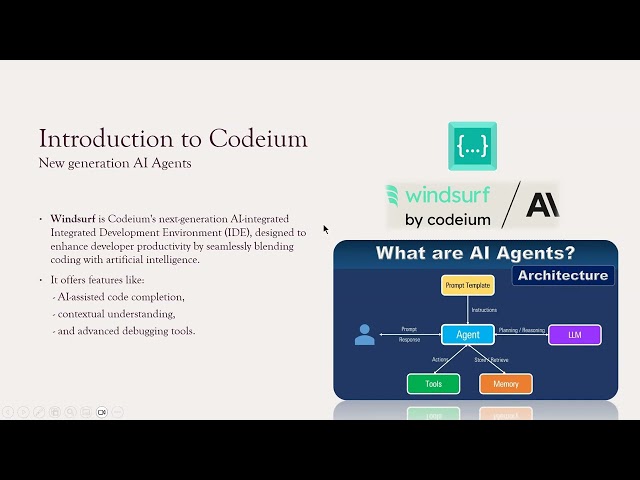 Coding using Codeium’s Windsurf - Presented by Ahmed Métwalli