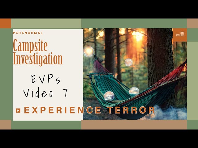 IR 7 Electronic Voice Phenomena in Rootstown, Ohio | Infrared Video SEVEN #halloween #camp #evp