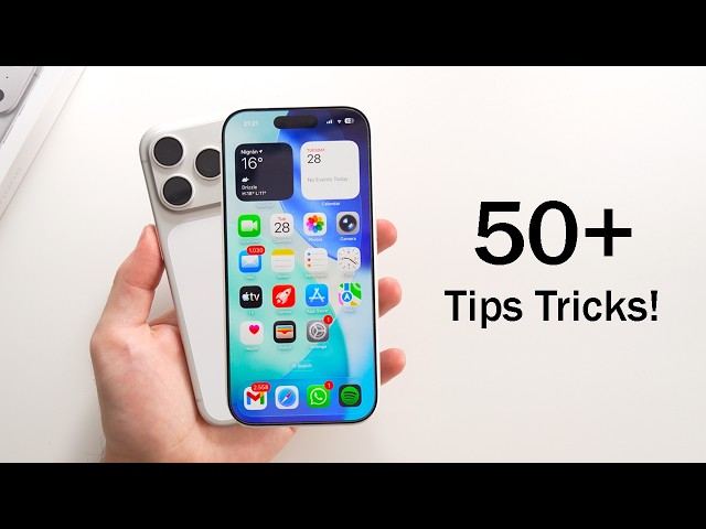 iPhone 17 / 17 Pro - First 50 Things To Do! (Tips & Tricks)