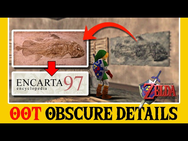 Did Nintendo use Microsoft Encarta 97 for Ocarina of Time? - Cool Things in OoT you might not know