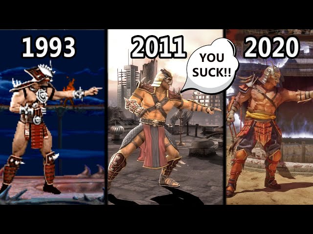 Evolution of Shao Kahn's Taunts and Insults (1993-2020)