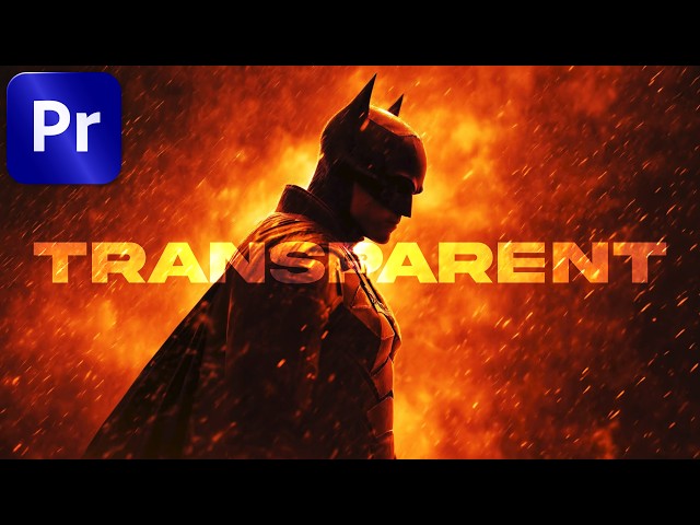 Transparent Text in Premiere Pro (Easy Tutorial)