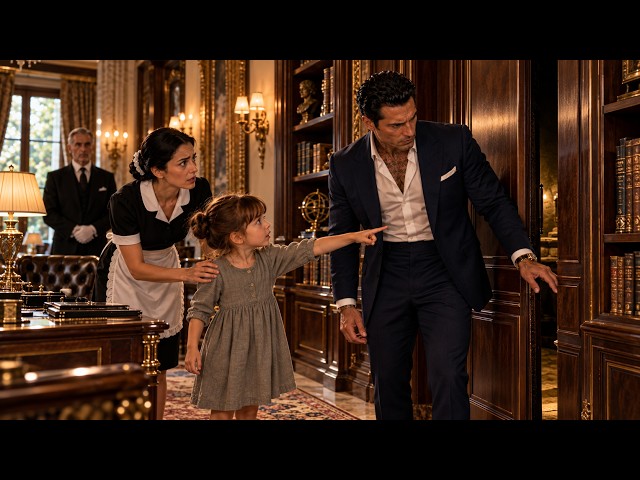 “Sir... Why Does Your House Have a Secret Door?” the Little Girl Asked the Mafia Boss — He Froze!