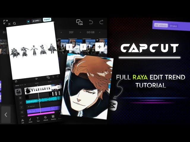 How to Make the RAYA Trend in CapCut | FUNK MANDALA