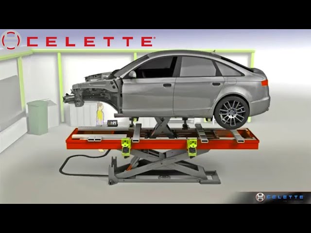 Celette car bench frame machine Griffon, car measuring system, universal jig, car repair equipment