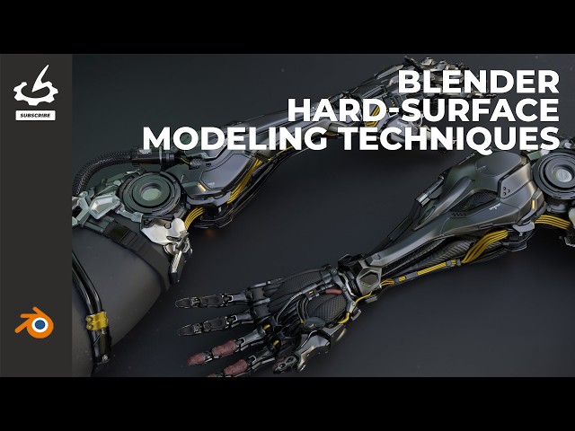 Blender Hard-Surface Modeling Techniques with Bryant Momo Koshu