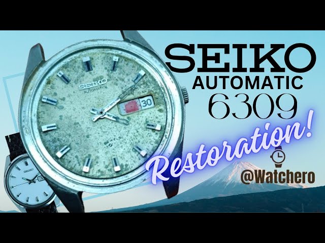 ⌚ SEIKO Automatic 6309 - Full Restoration and service