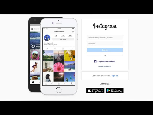 Instagram Login Page Clone in HTML & CSS with Source code