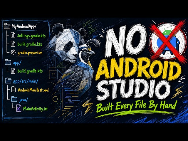 I Built Android Studio's Project Template From Scratch — Every File Explained