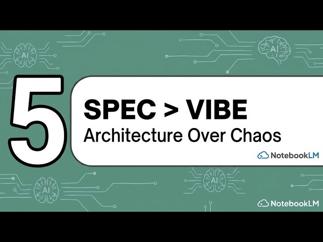 Day5 - Google AI Agents Course 2026 | Spec-Driven Development in the Age of Vibe Coding