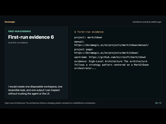 markitdown Practical Walkthrough: What to Try First, Fast