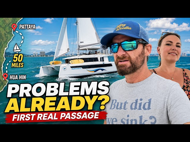 Our First Real Passage… Then the Generator Failed